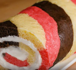 Neapolitan Swiss Roll